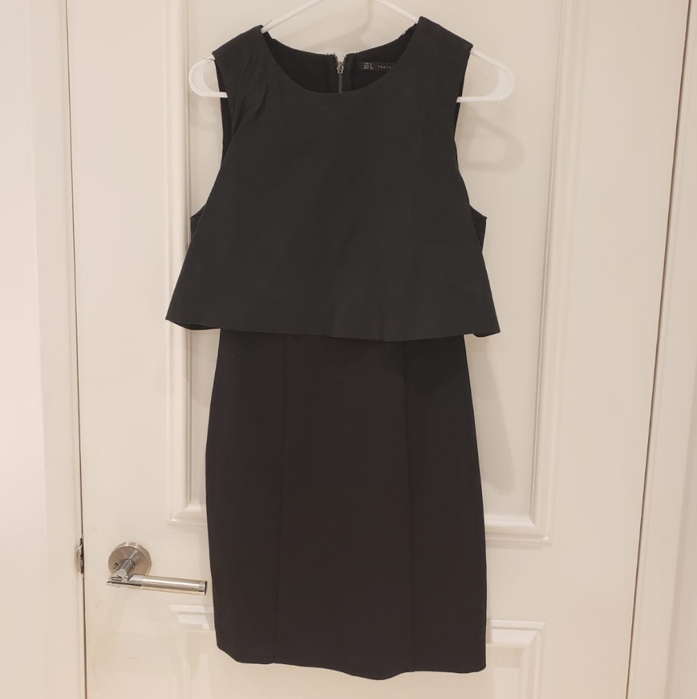 Zara black dress